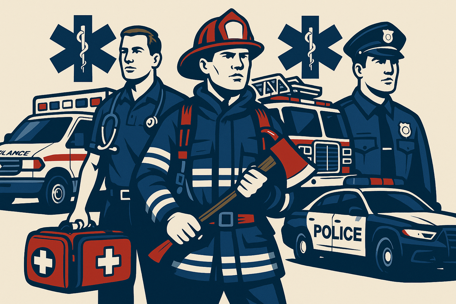 First Responder T-shirts and Hoodies
